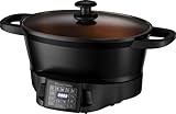 Russell Hobbs Slow Cooker - Pentola per la Cottura Lenta, Multifunzione, 6.5 L, 8 Programmi e Preparazioni, 1000 W, Pentola interna rimovibile, Energy Saving, Good To Go Multi Cooker, 28270-56